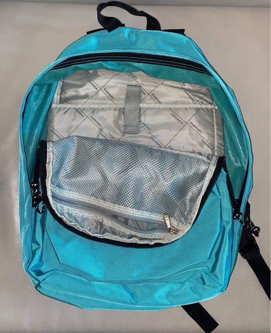 Teal converse backpack store