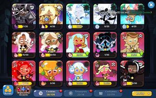 Cookie Run Kingdom / CRK Account for sale !! 3/4 Legendaries and other ancients