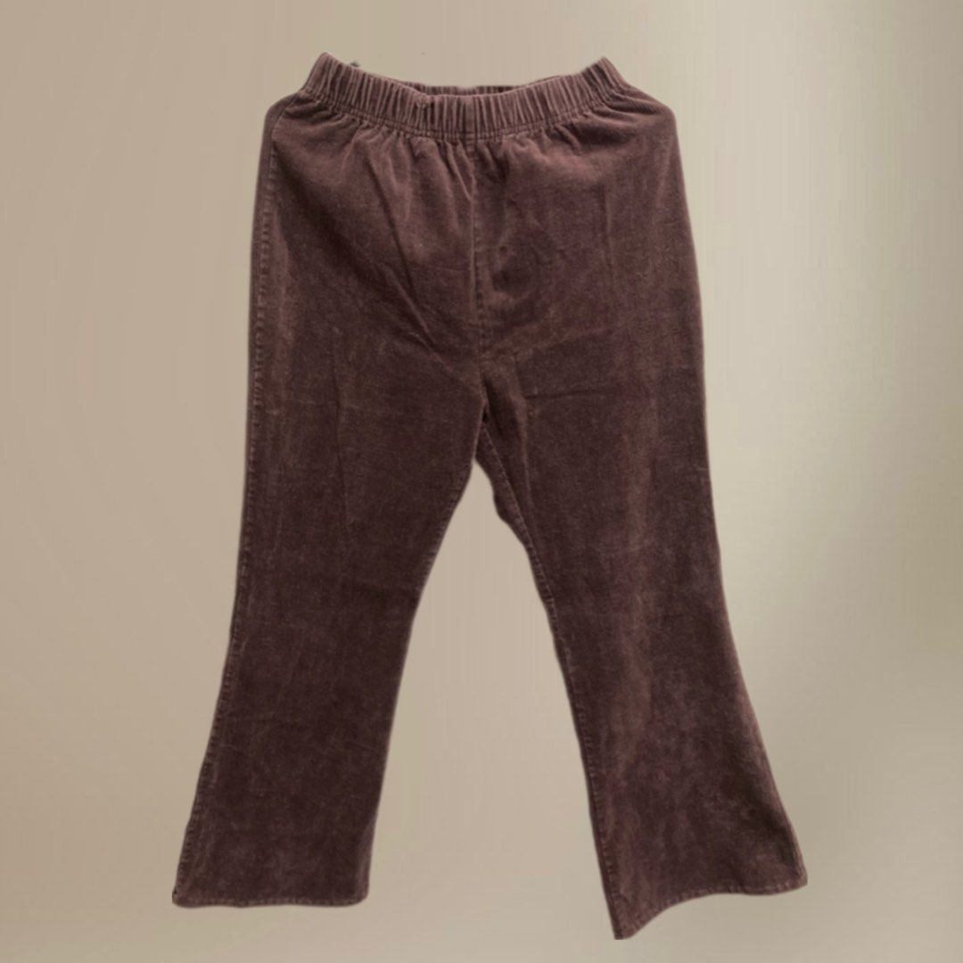 brown corduroy pants, Women's Fashion, Bottoms, Jeans on Carousell