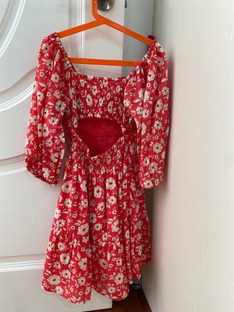 cotton on floral dress Women s Fashion Dresses Sets Dresses on Carousell