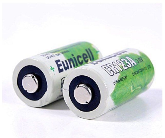 CR123A Lithium Batteries - Eunicell (Category: Batteries & Chargers) located in Quezon City. Submitted by shop_tokyo (Listing ID 1270030049, Image 2). Description: Used in a variety of cameras, these CR123 / CR123A lithium batteries offer high capacity for a long battery life and high drain for rapid flash re-cycle times and an exceptional shelf life. These batteries are used to power cameras such as Casio, Kodak, Minolta, Olympus and Sanyo..