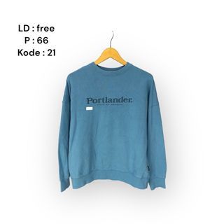 Crewneck bordir premium