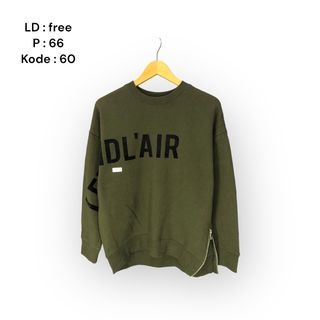 Crewneck bordir premium