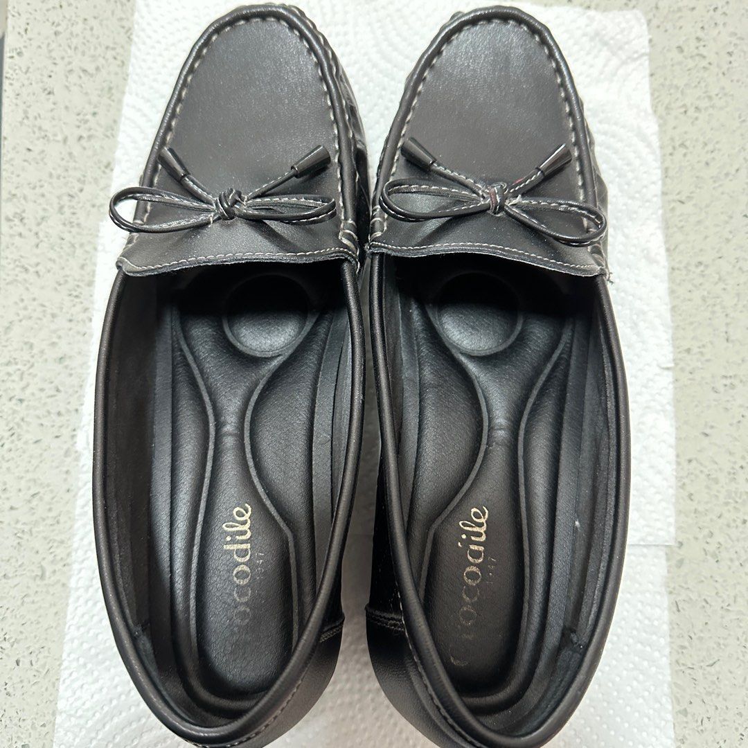 Crocodile wedges shoes best sale