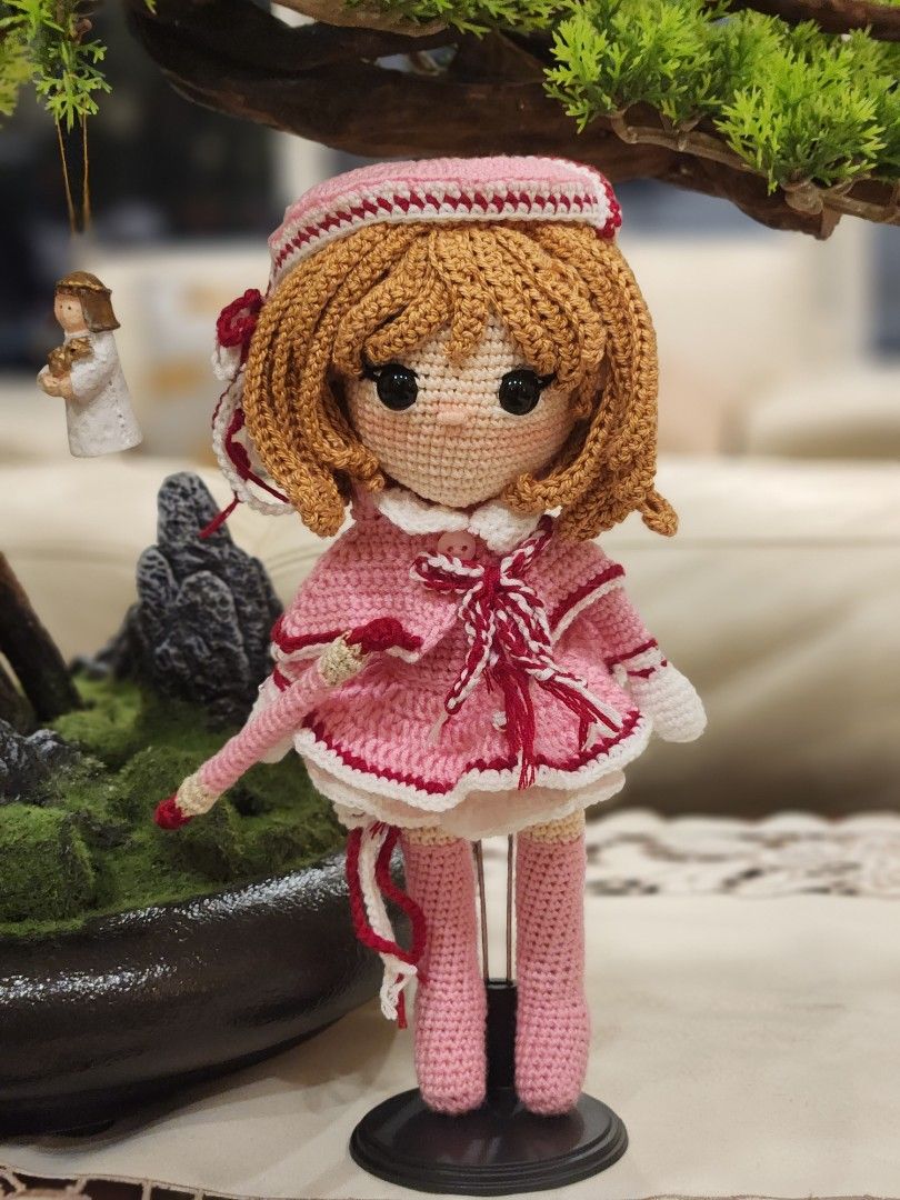 Crochet anime doll best sale