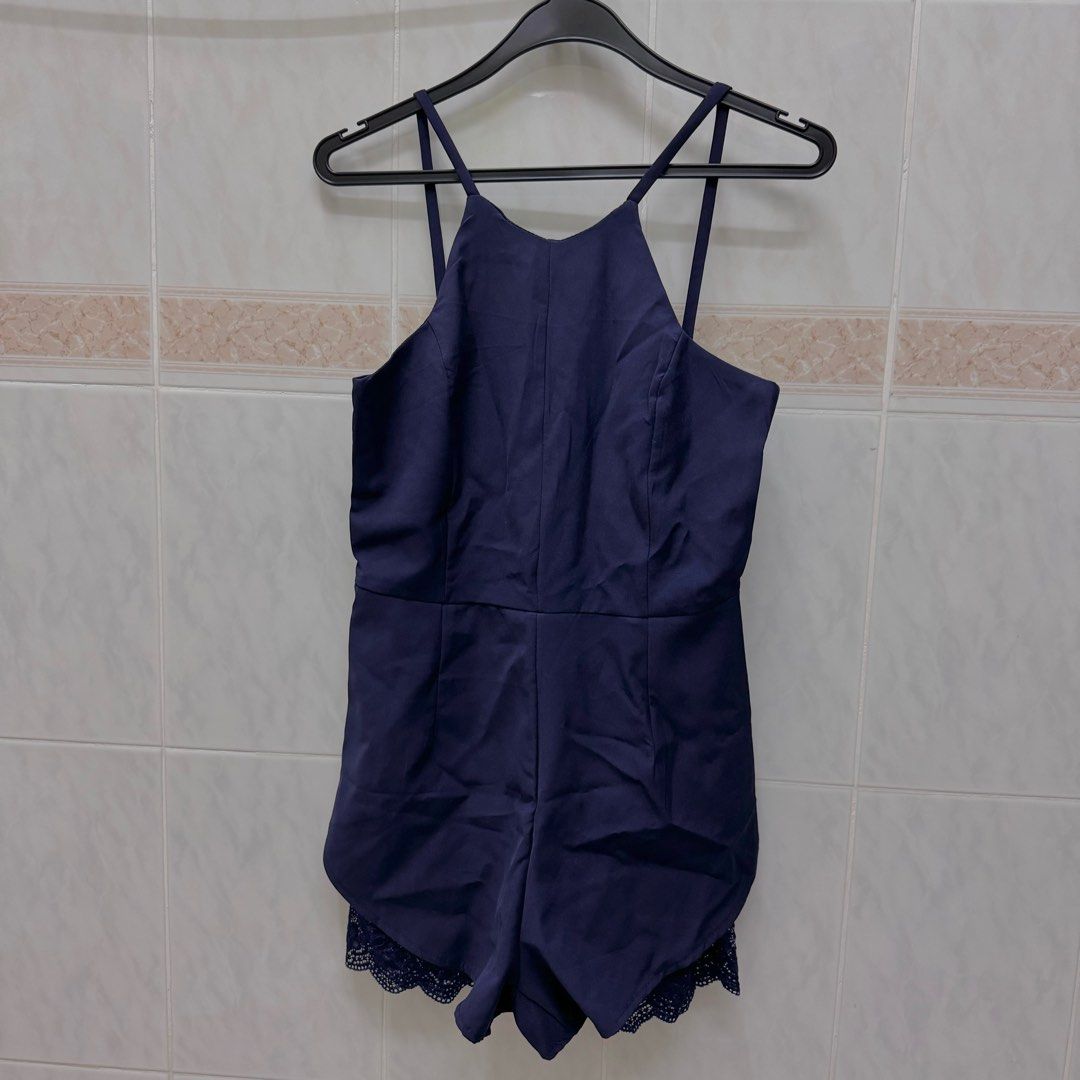 Cute Romper Jumpsuit Lace Pants Women s Fashion Dresses Sets