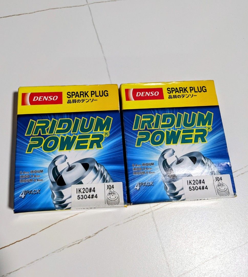 Denso IK20 Iridium Spark Plugs, Car Accessories, Accessories on Carousell