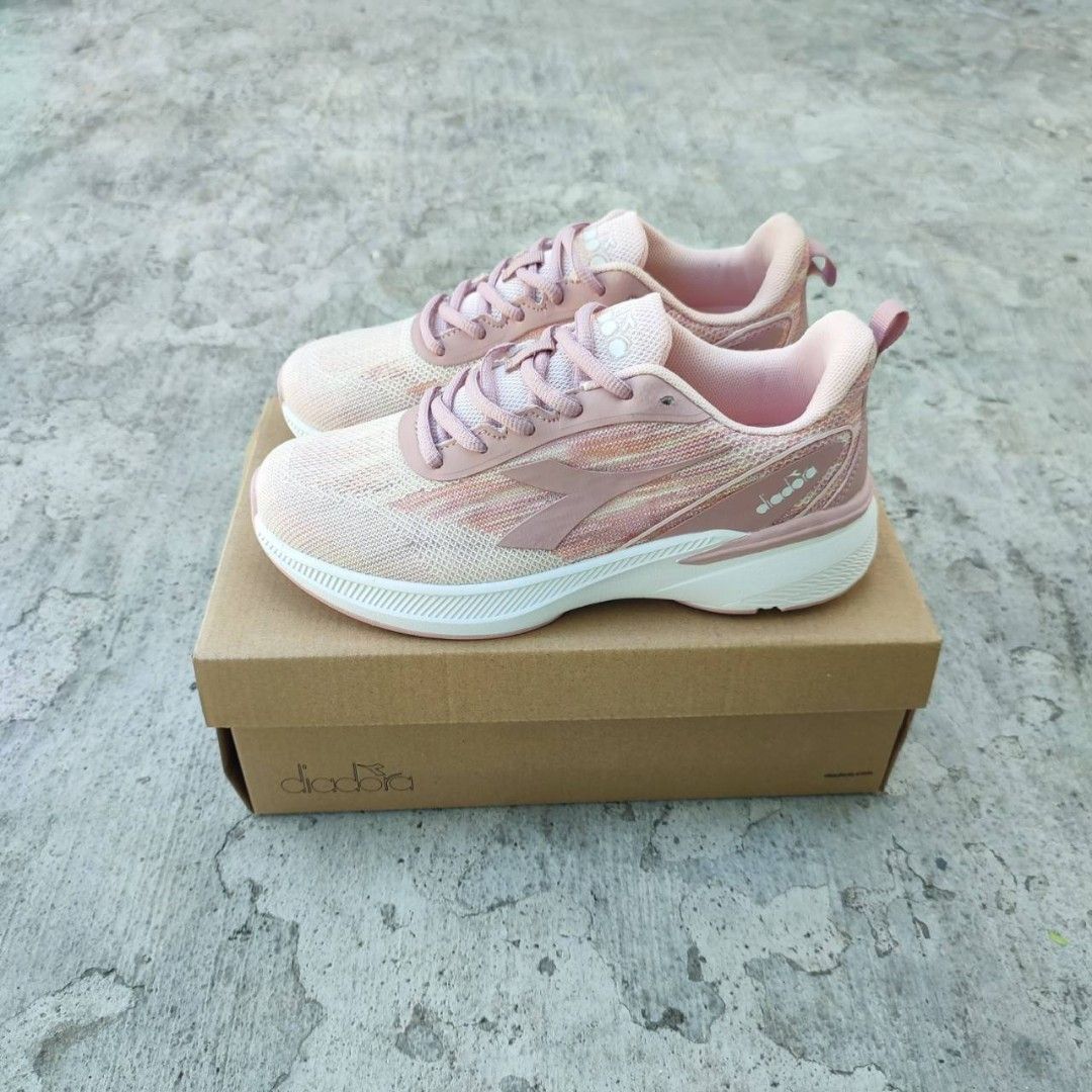 Diadora Gemini Dusty Pink Fesyen Wanita Sepatu di Carousell