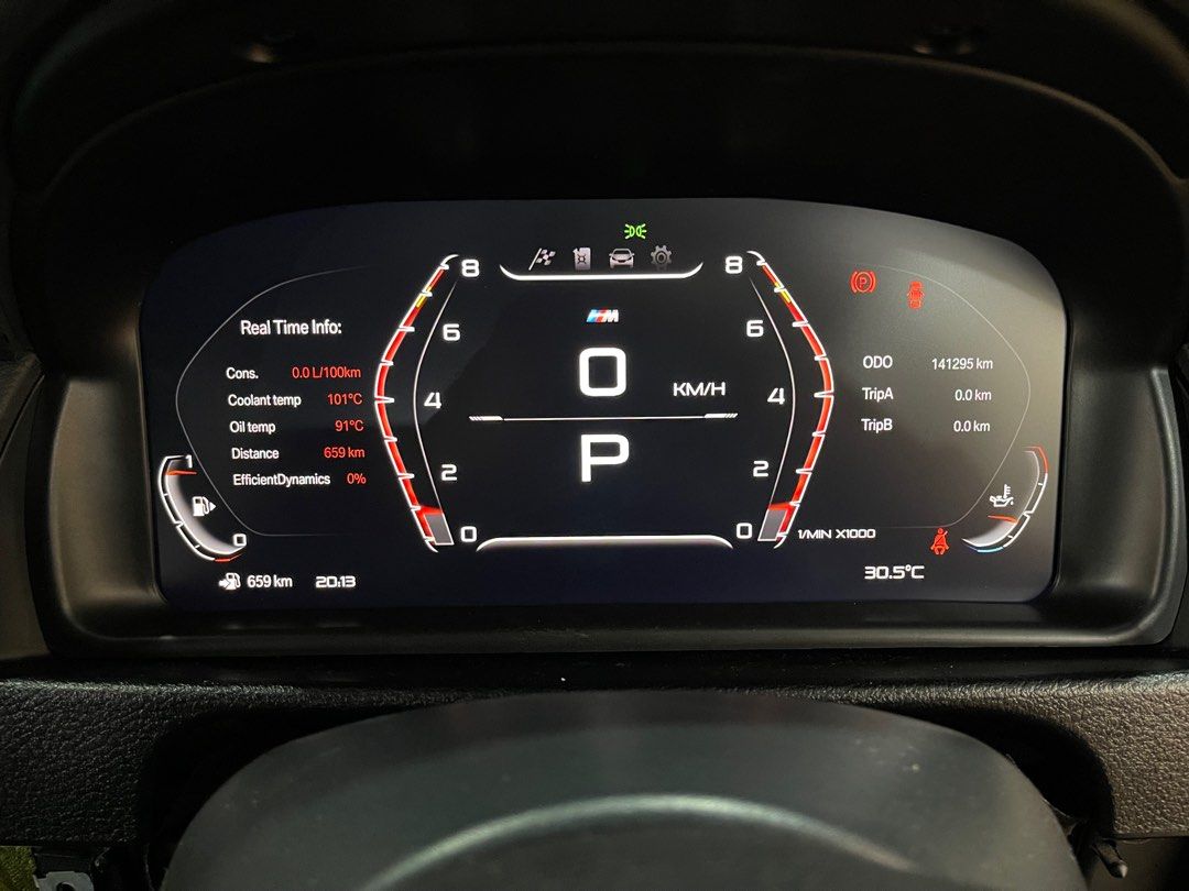 Bmw 1 shop series digital speedometer