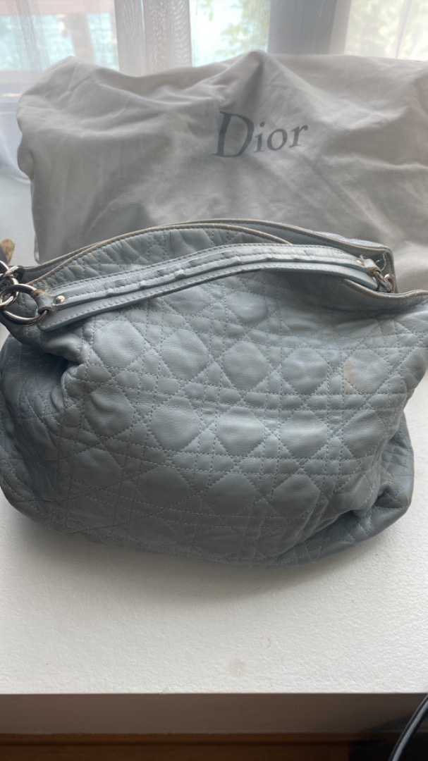 Dior baby blue bag deals