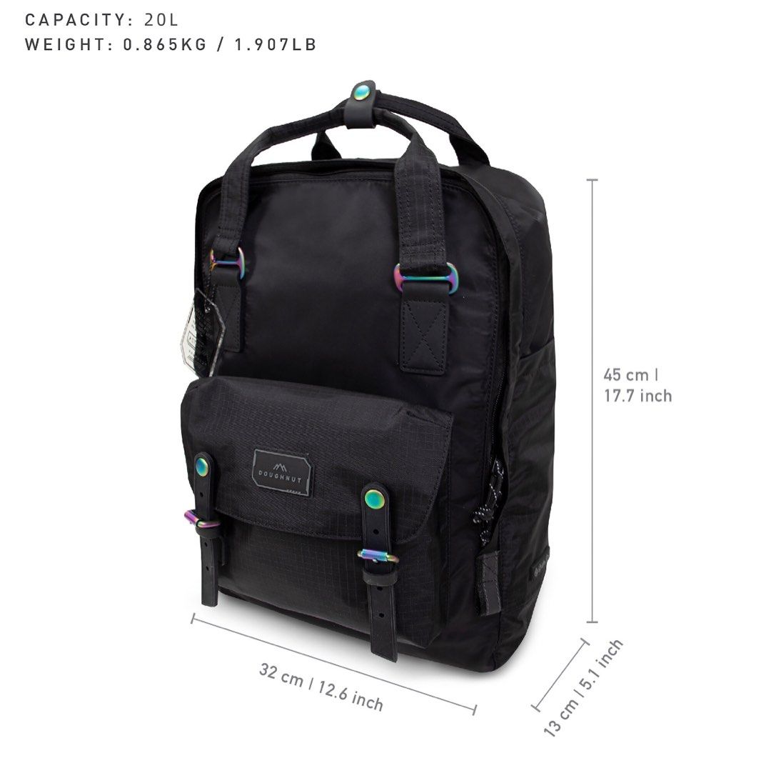 Doughnut Macaroon Laptop Backpack Large 20L Men s Fashion Bags