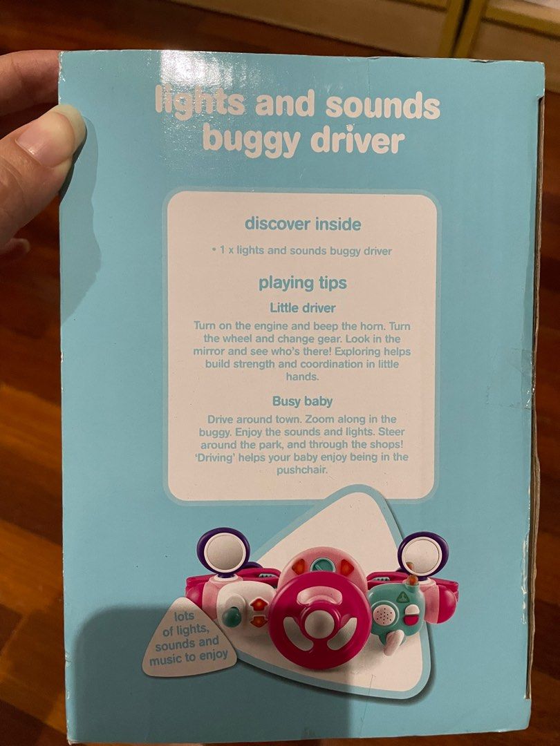 Light and sound shop buggy driver blue