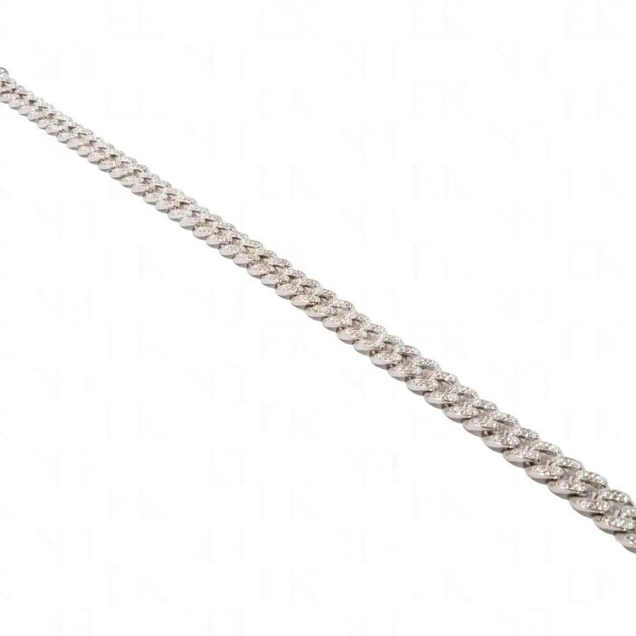 Glass top cuban chain