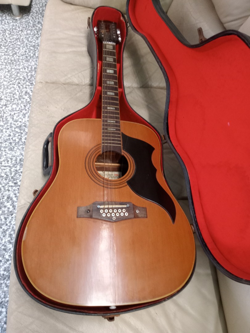 Eko 12 shop string guitar italy