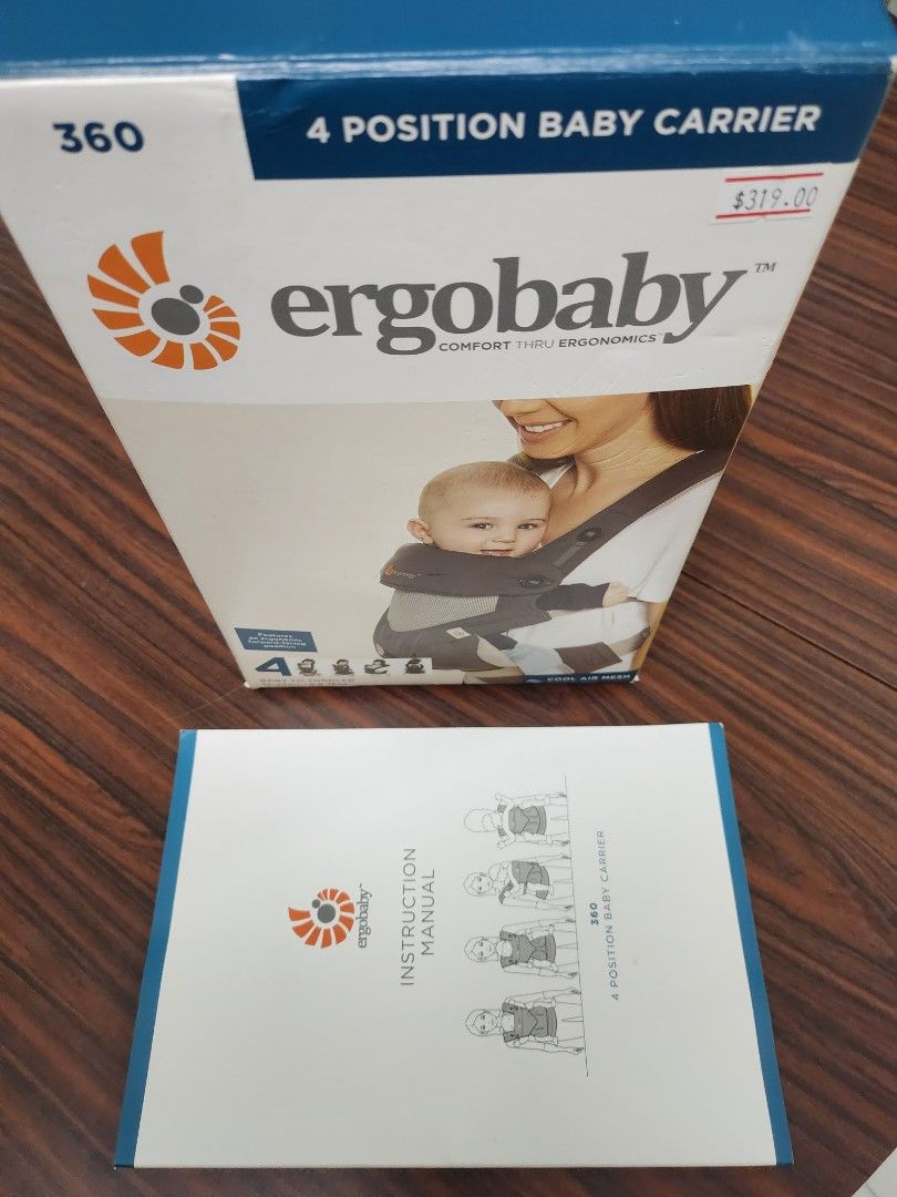 Ergo 360 sales infant insert instructions