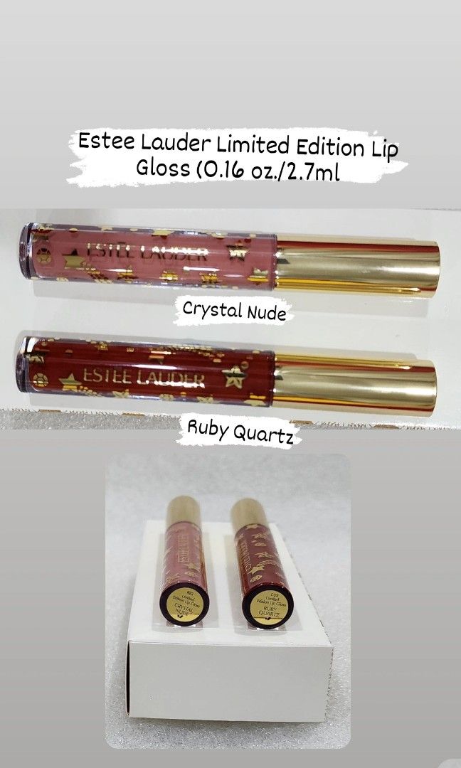 Estee Lauder Limited Edition Lip Gloss, (0.16 oz./2.7ml each), Beauty & Personal Care, Face