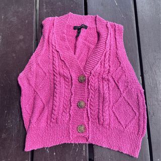 F21 Pink Vest
