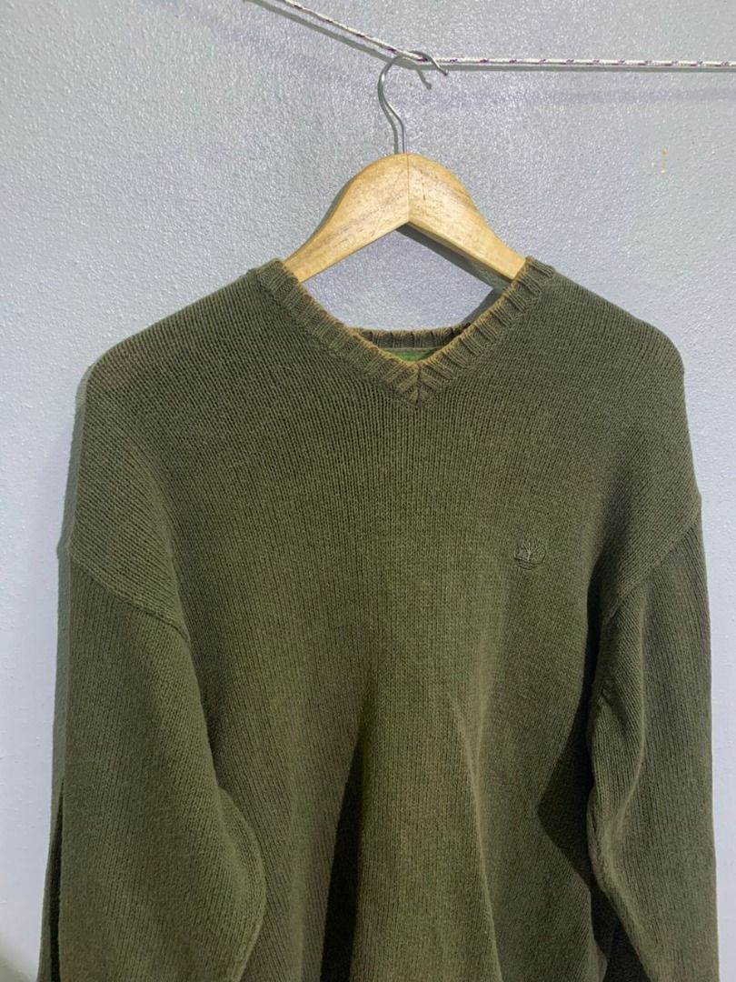 Timberland cable deals knit sweater