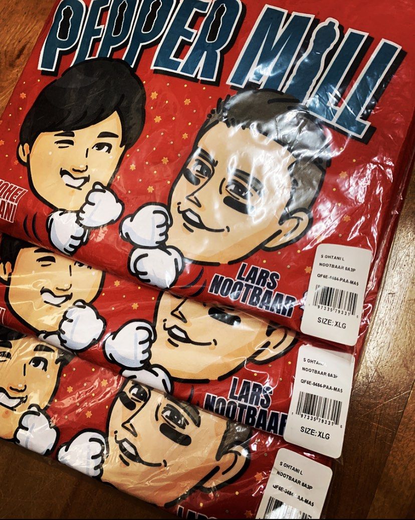 Fanatics Branded Shohei Ohtani x Lars Nootbaar Pepper Mill T-Shirt 大谷翔平日本隊胡椒兄弟T恤 照片瀏覽 6