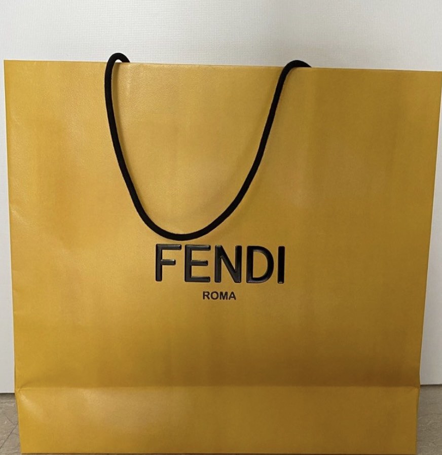 Fendi paper bag cheap