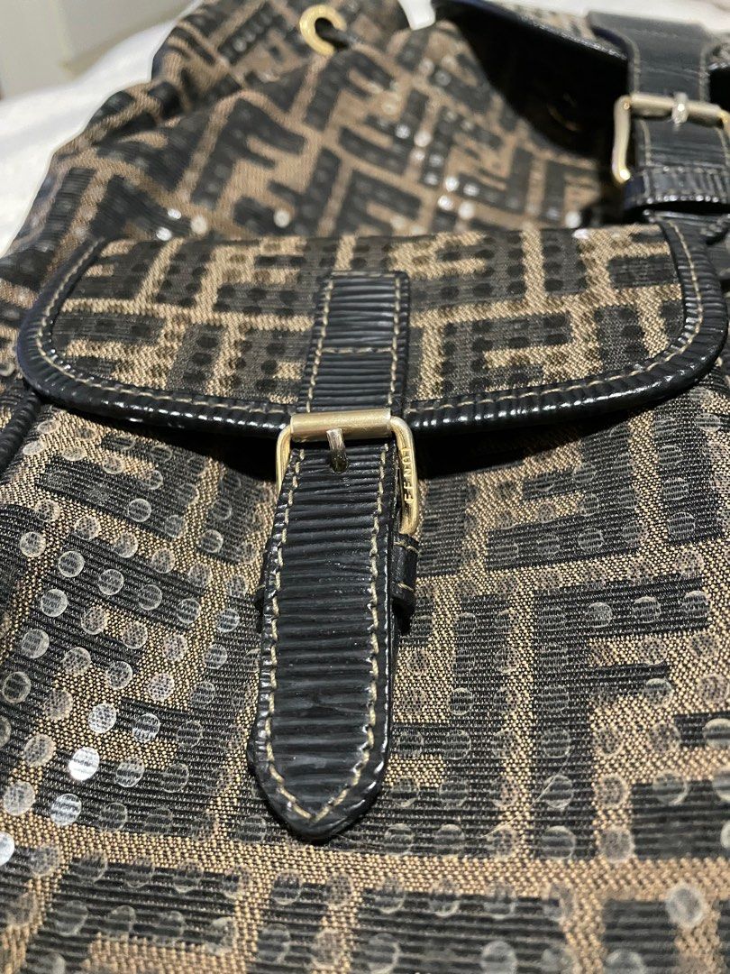 Fendi Zucca Backpack Luxury Bags Wallets on Carousell