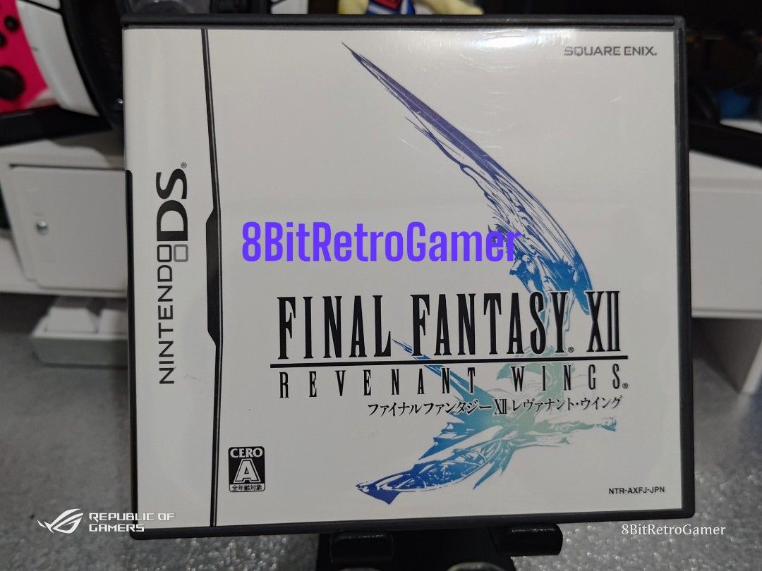 Final Fantasy XII Revenant Wings Nintendo DS Mint Condition, Video