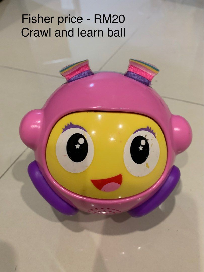 Fisher price crawl shop ball