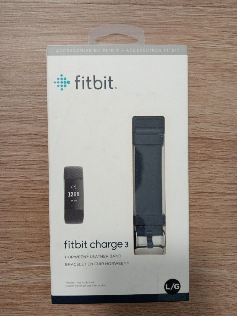 Fitbit charge 3 horween leather band deals