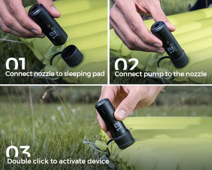 Sleeping pad pump sales