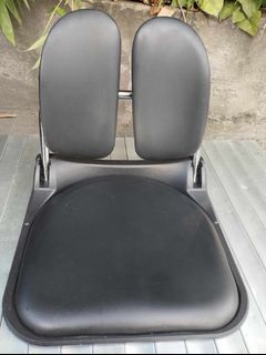 Folding floor chair or ergonomic seat