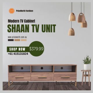 FOR SALE!! TV UNIT with DRAWERS - CHECK OUT NOW!!