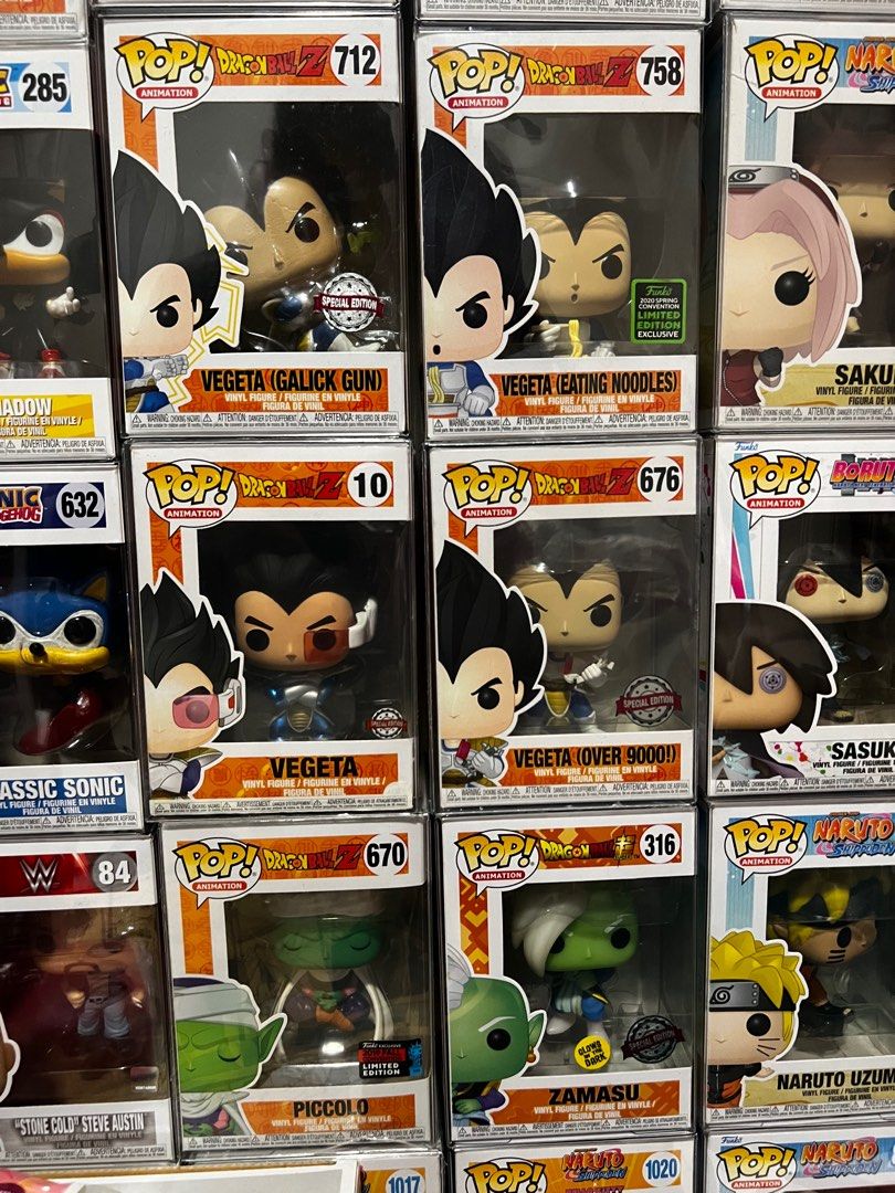 Funko Pop Dragonball Goku Vegeta Kale Gotenks Vegito Super