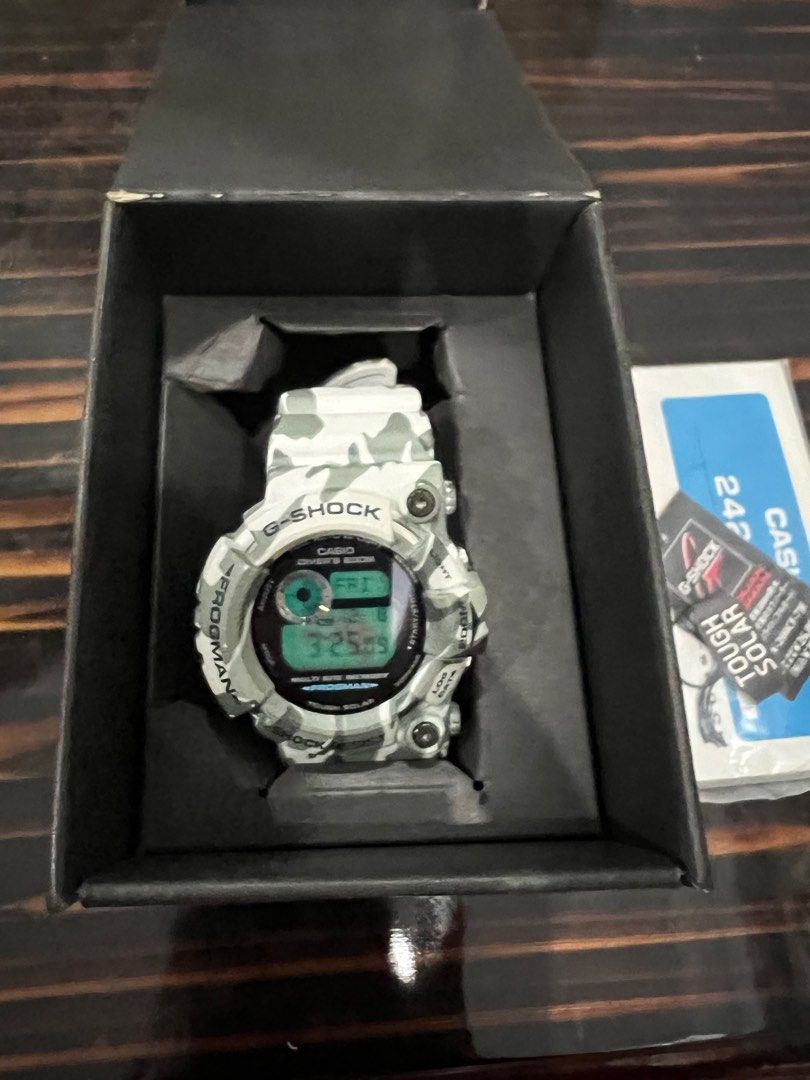 G shock frogman camo brazilian