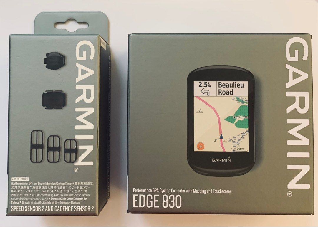 Garmin edge shop 830 speed sensor