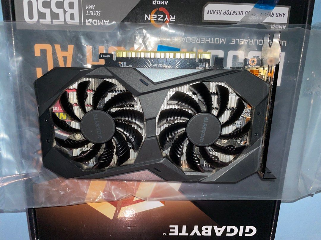Gigabyte Geforce GTX 1650 OC 4G graphics card. Computers Tech
