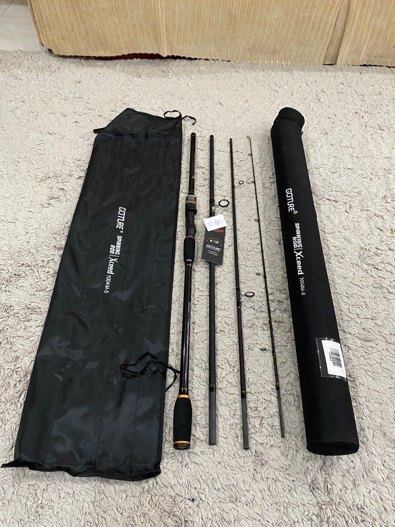 Goture xceed spinning rod fishing rod, Sports Equipment, Fishing