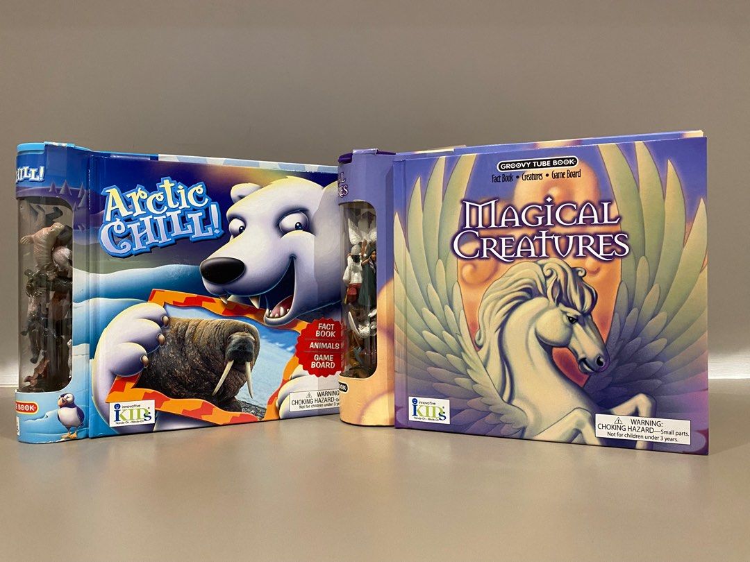 Groovy Tube Books: Arctic Chill & Magical Creatures (Set of 2