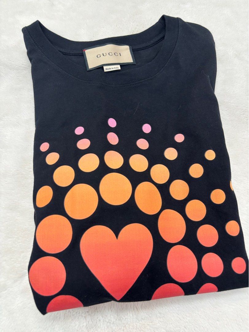 gucci polka dot t shirt