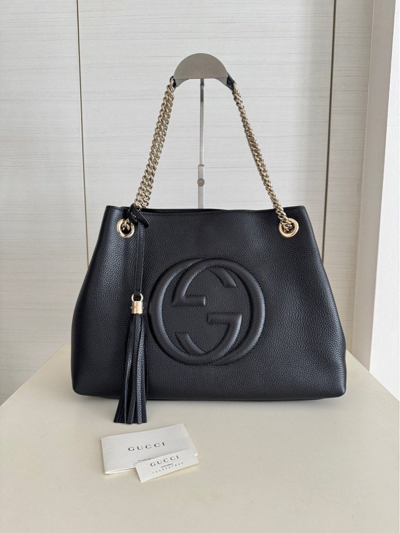 Gucci Soho Tote Bag Luxury Bags Wallets on Carousell