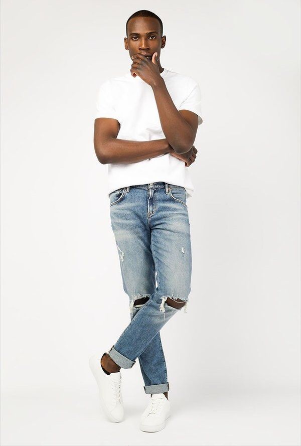 GUESS Men Ripped Jeans Men s Fashion Bottoms Jeans on Carousell