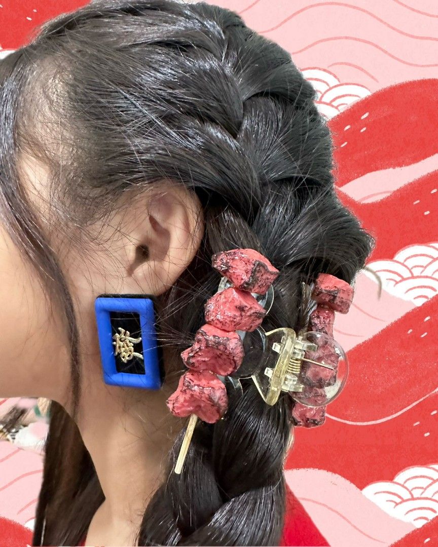 Chinese new year hair accessories store