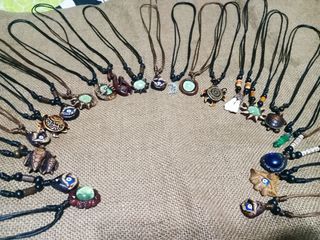 Handmade Wholesale 21pcs. Necklace
28pcs. Bracelet 
25pcs. Anklet

For only 1.2k