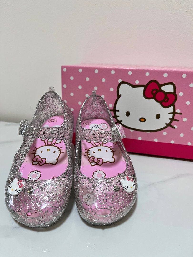 Hello Kitty Jelly Shoes, Babies & Kids, Babies & Kids Fashion on Carousell