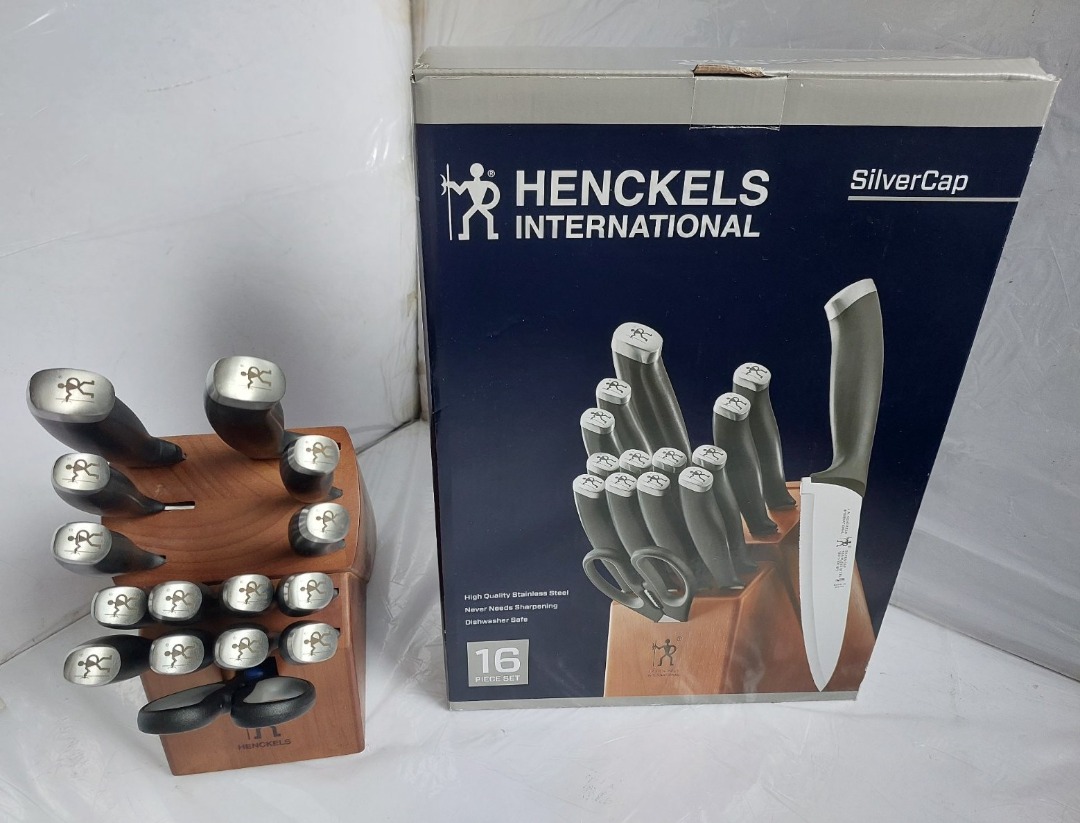Henckels Silvercap 16pc Block Set
