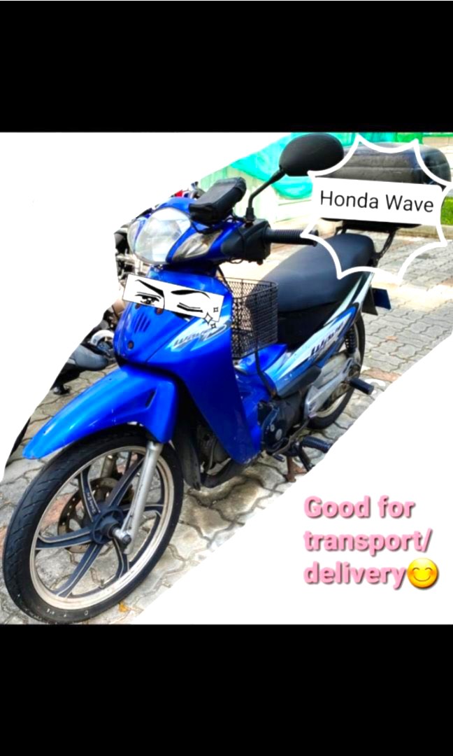 Honda wave motor bike for Sale!, Motorcycles, Motorcycle Rental on