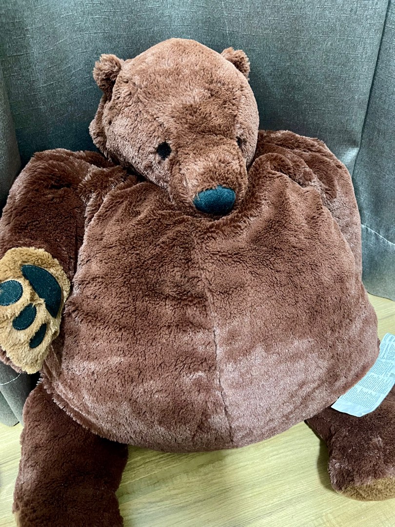 IKEA DJUNGELSKOG BEAR, Hobbies & Toys, Toys & Games on Carousell