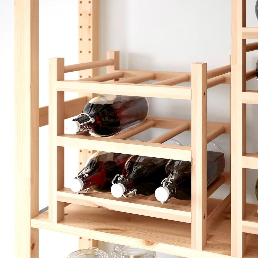 IKEA Hutten wine/alcohol/bottle rack/shelf/storage, Furniture