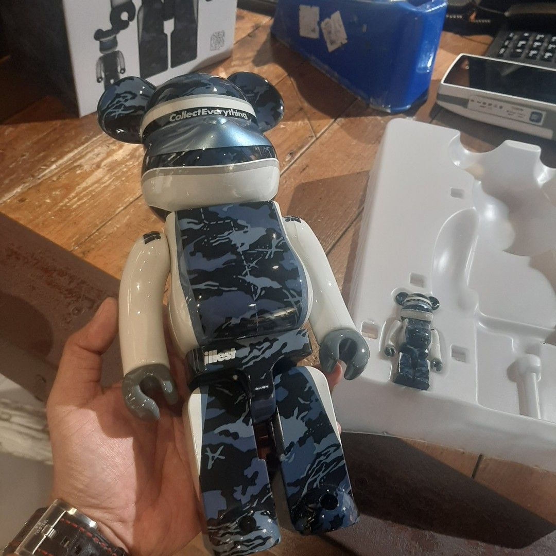 Illest X bearbrick motorhead, Hobbies & Toys, Toys & Games on Carousell