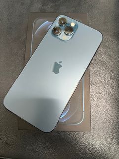 iPhone 12 Pro Max 128 藍 極新 電池100%