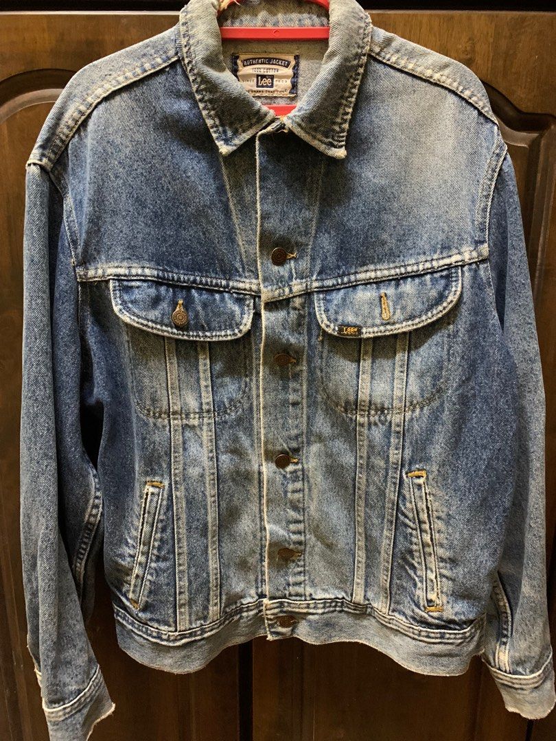 Jaket jeans LEE Vintage Men s Fashion Coats Jackets and